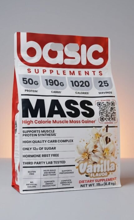 Basic Mass Gainer 15Lb Vainilla