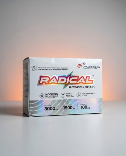 Caja Radical 18 Sobres Kiwi Manzana Verde