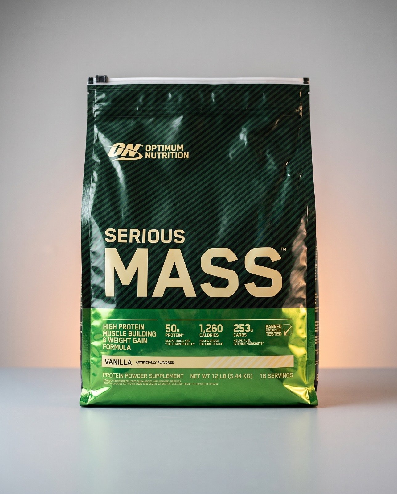 Serious Mass 12Lb Vainilla Serious Mass 12Lb Vainilla
