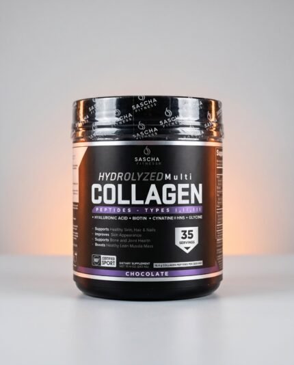 Collagen Hydrolized Sascha 35 Servicios Chocolate