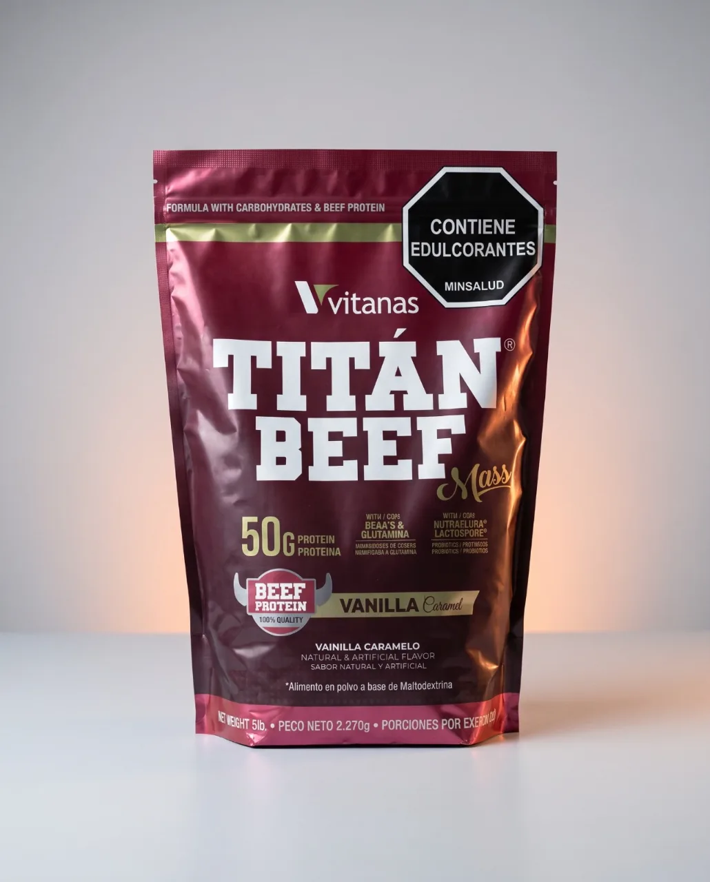 Titan Beef 5Lb Vainilla Titan Beef 5Lb Vainilla
