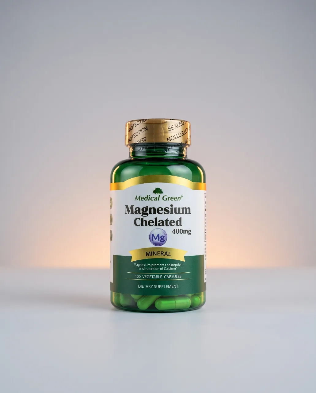 Magnesio Chelated 400Mg – Medical Green