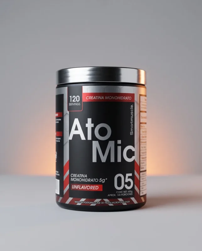 Atomic Monohidratada 120 Servicios Sin Sabor