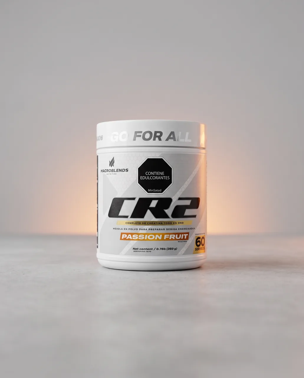 CR2 Creatine 60 Servicios Passion Fruit CR2 Creatine 60 Servicios Passion Fruit